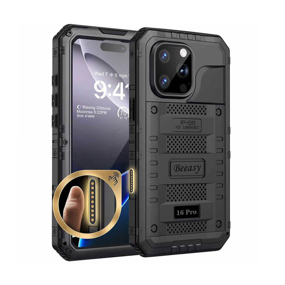 Beeasy iPhone 16 Pro Waterproof Case with Heavy-duty Protection Beeasy iPhone 16 Pro Waterproof Case with Heavy-duty Protection
