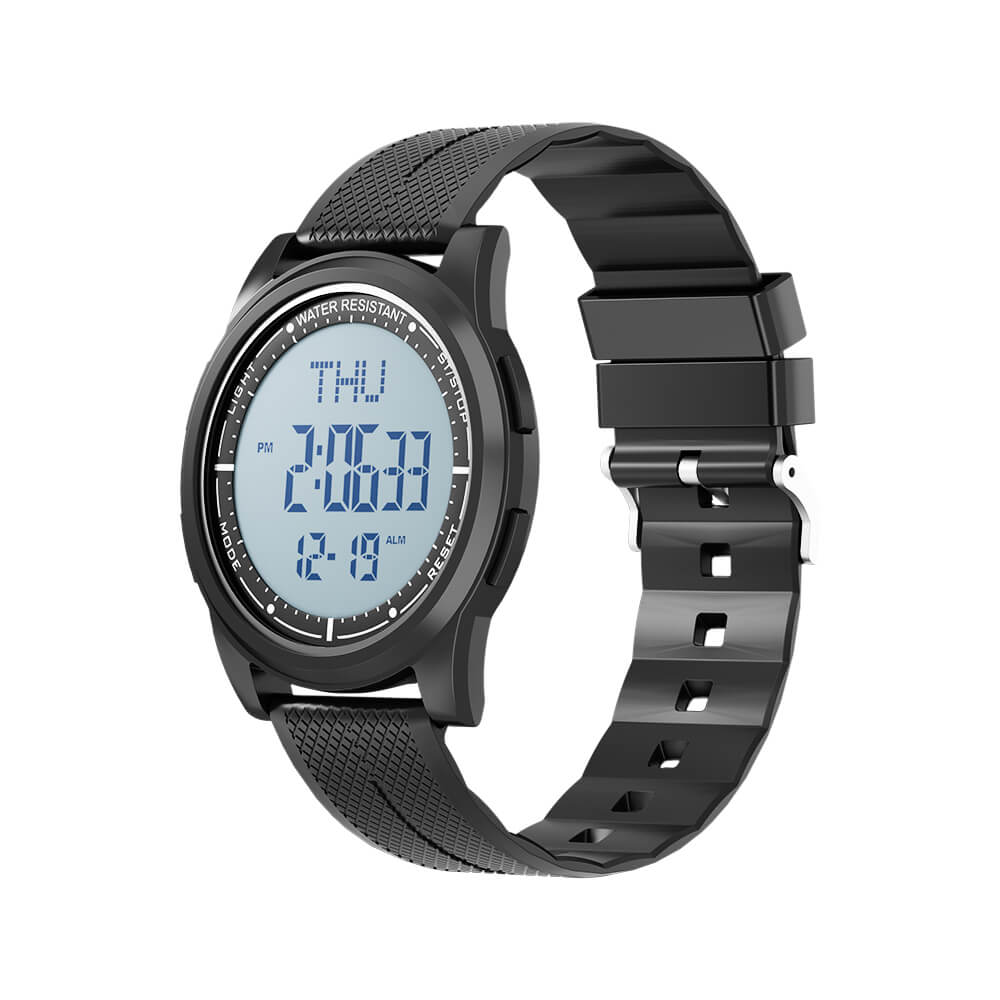 Beeasy AW02 Ultra-Thin Waterproof Digital Wrist Watch for Men