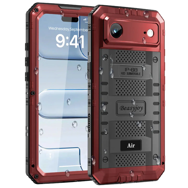 Beeasy | iPhone 17 Air Waterproof Case with Heavy-Duty Cover