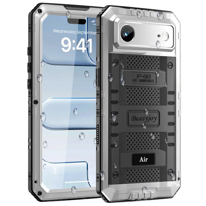 Beeasy | iPhone 17 Air Waterproof Case with Heavy-Duty Cover