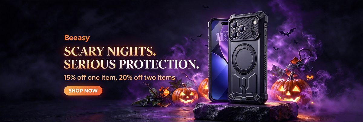 Beeasy Halloween promotion banner 