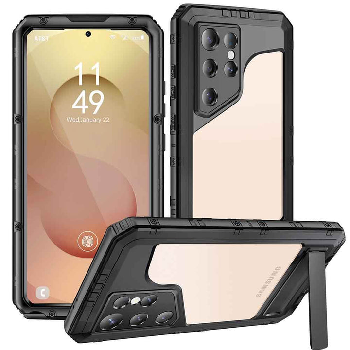 Beeasy Samsung S25 Ultra Waterproof Case with Rugged Dropproof