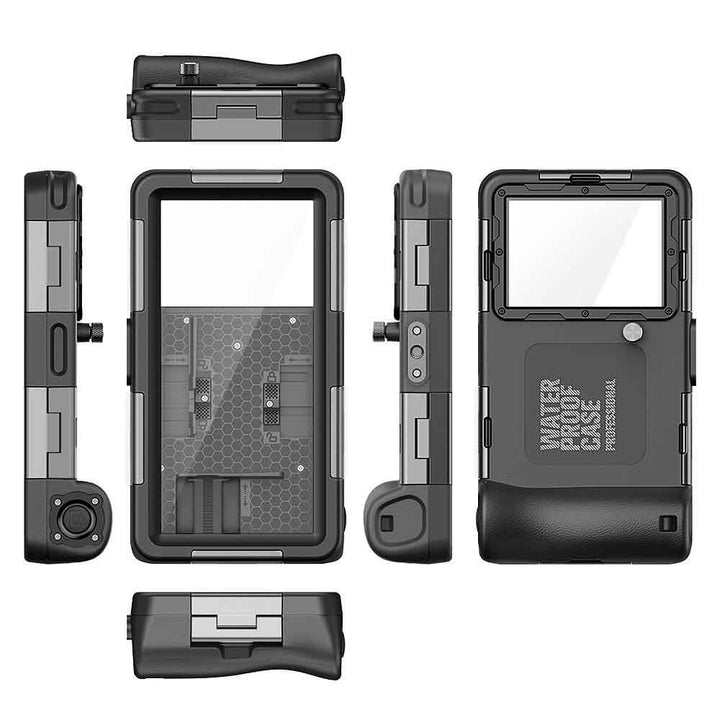 all black diving phone case
