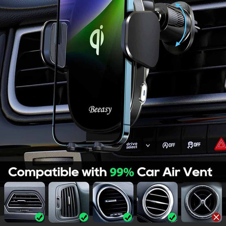  car wireless charger for vent