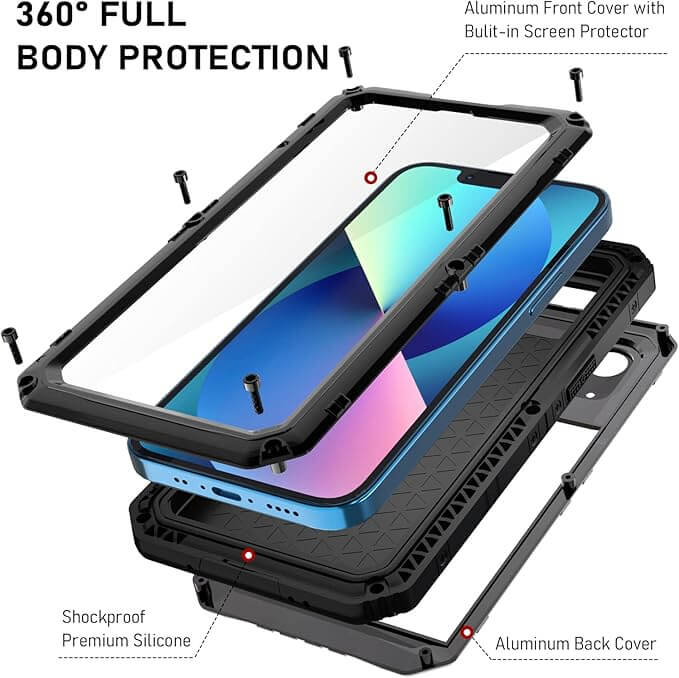 beeasy heavy duty iphone 13promax case 