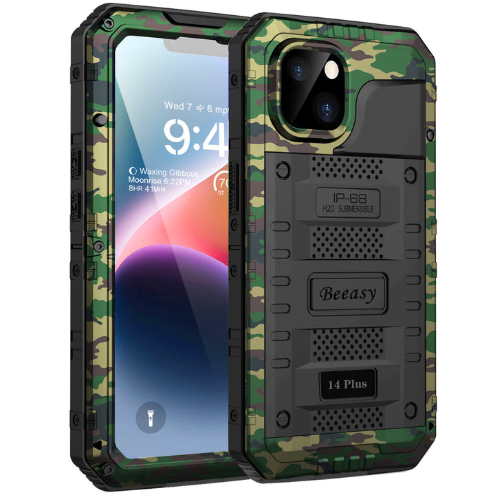 iPhone14plus heavy duty waterproof case