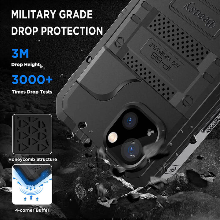 beeasy iphone 16 pro waterproof case dropproof