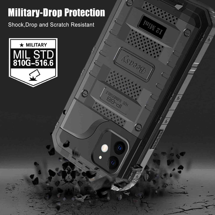  iphone12mini waterproof case with military drop protection