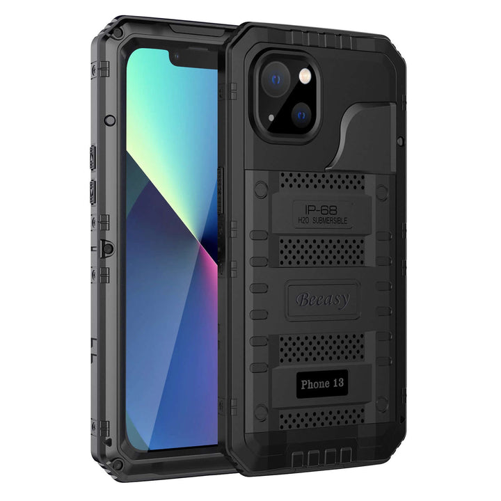 heavy duty iphone13 black phone case