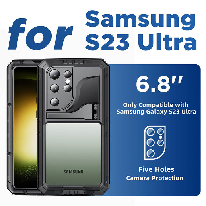 S23 Ultra Waterproof Case Rugged, IP68 Certified, Drop-Proof | Beeasy S23 Ultra Waterproof Case Rugged, IP68 Certified, Drop-Proof | Beeasy