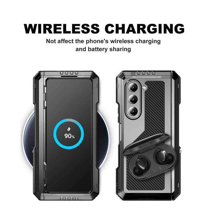 samsung galaxy z fold 4 case with wirless charging