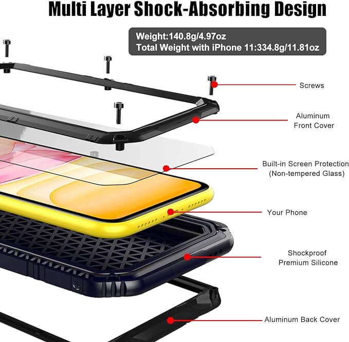 verizon waterproof phone case