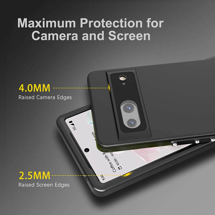 pixel7 waterproof case with Camera and Screen Protection